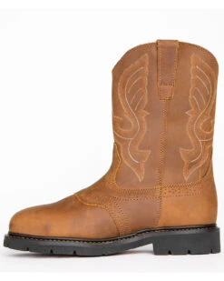 Cody James® Men's Broad Square Composite Toe Western Work Boots -Cody James Fashion Hub 0502L9 7010 LT