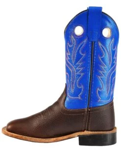 Cody James Boys' Thunder Western Boots - Square Toe -Cody James Fashion Hub 053B57 WT LT