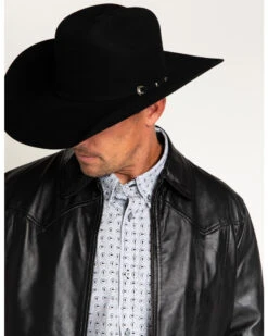 Cody James® Men's Denton 3X Low Cattleman 4" Pro Rodeo Wool Hat -Cody James Fashion Hub 096R26 89 D3