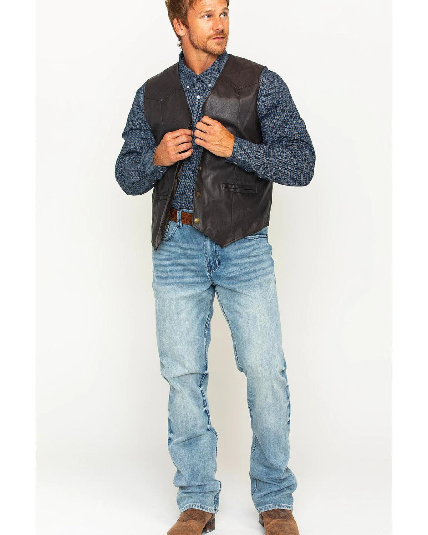 Cody James Men's Deadwood Vest 6 Cody James Men's Deadwood Vest - Image 6