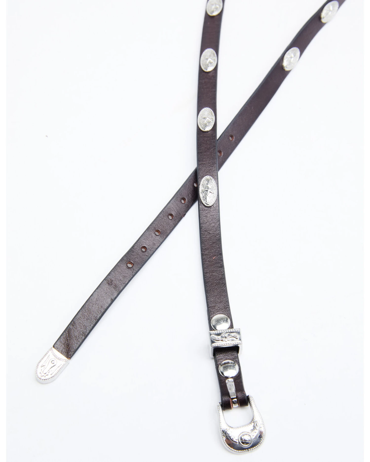 Cody James Men's Oval Silver Concho Hat Band 1 Cody James Men's Oval Silver Concho Hat Band