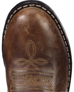 Cody James Boys' Two-Tone Embroidered Western Boots - Round Toe -Cody James Fashion Hub 2000221649 200 TP