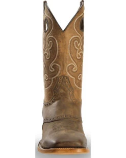 Cody James Men's Saddle Vamp Western Boots - Broad Square Toe -Cody James Fashion Hub 2000224629 200 FT