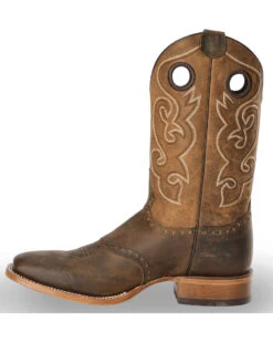 Cody James Men's Saddle Vamp Western Boots - Broad Square Toe -Cody James Fashion Hub 2000224629 200 LT