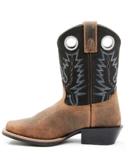 Cody James Boys' Brown Western Boots - Broad Square Toe -Cody James Fashion Hub 2000253956 200 P3