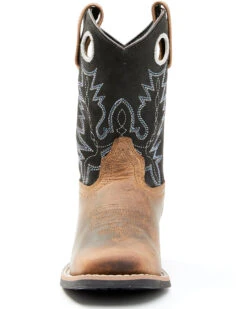 Cody James Boys' Brown Western Boots - Broad Square Toe -Cody James Fashion Hub 2000253956 200 P4