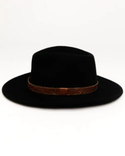 Cody James Men's Brown Leather Embossed Band Western Felt Hat 5 Cody James Men's Brown Leather Embossed Band Western Felt Hat -Cody James Fashion Hub 2000274015 001 P3