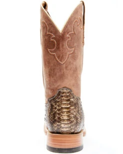 Cody James Men's Exotic Python Western Boots - Broad Square Toe -Cody James Fashion Hub 2000276397 936 P5