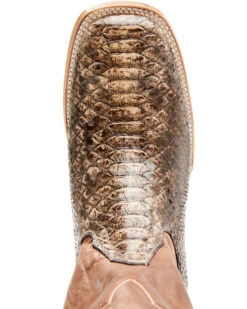 Cody James Men's Exotic Python Western Boots - Broad Square Toe -Cody James Fashion Hub 2000276397 936 P6
