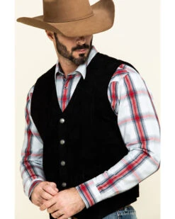 Cody James Men's Angus Suede Vest  -Cody James Fashion Hub 2000291052 001 P3