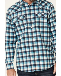 Cody James Men's FR Plaid Print Long Sleeve Work Shirt 6 Cody James Men's FR Plaid Print Long Sleeve Work Shirt -Cody James Fashion Hub 2000325699 442 P3