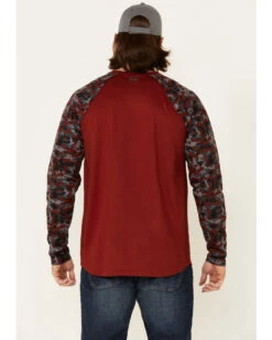 Cody James Men's FR Chili Long Sleeve Work Raglan T-Shirt  -Cody James Fashion Hub 2000325705 641 P4