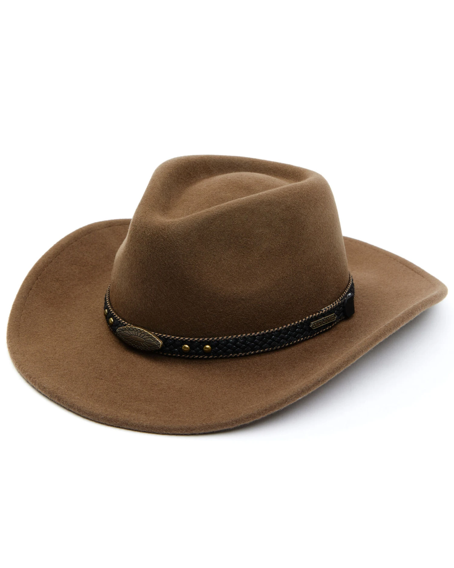 Cody James Men's Pecan Wool Felt Western Hat 1 Cody James Men's Pecan Wool Felt Western Hat
