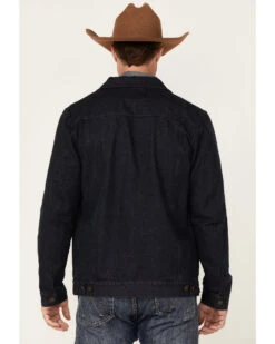 Cody James Men's Indigo Washed Button Down Unlined Denim Jacket  -Cody James Fashion Hub 2000343285 402 P4