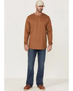 Cody James Men's FR Medium Wash Rigid Slim Bootcut Work Jeans 