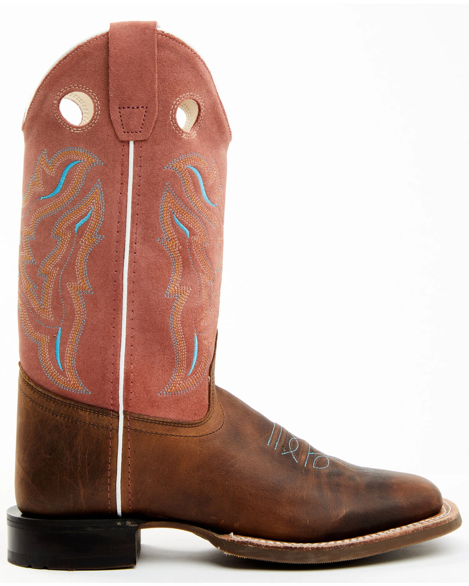 Cody James Boys' Inlay Western Boots - Broad Square Toe 2 Cody James Boys' Inlay Western Boots - Broad Square Toe - Image 2