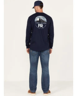 Cody James Men's FR Medium Wash Slim Straight Jeans -Cody James Fashion Hub 2000348999 400 P3