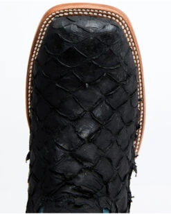 Cody James Men's Pirarucu Soul Western Exotic Boot - Broad Square Toe  -Cody James Fashion Hub 2000351581 400 P6