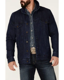 Cody James Men's Coasting Medium Wash Button-Front Unlined Denim Jacket 6 Cody James Men's Coasting Medium Wash Button-Front Unlined Denim Jacket -Cody James Fashion Hub 2000351707 402 P3