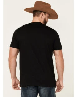 Cody James Men's Crossways Graphic Short Sleeve T-Shirt - Black -Cody James Fashion Hub 2000351765 001 P4