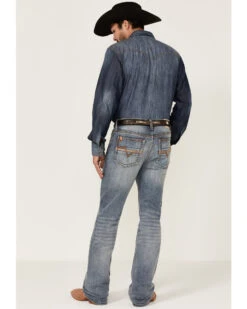 Cody James Core Men's Bear Down Light Wash Stretch Slim Bootcut Jeans  -Cody James Fashion Hub 2000351786 400 P3
