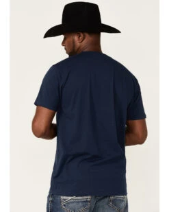 Cody James Men's Navy Southwestern Logo Short Sleeve T-Shirt  -Cody James Fashion Hub 2000352228 410 P4