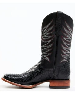 Cody James Men's Matte Python Exotic Western Boots - Broad Square Toe  -Cody James Fashion Hub 2000356759 001 P3