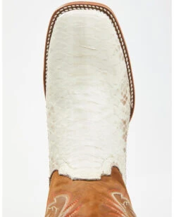 Cody James Men's Bone Python Exotic Western Boot - Broad Square Toe -Cody James Fashion Hub 2000356761 200 P6