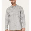 Cody James Men's FR Spaced Diamond Print Long Sleeve Snap Work Shirt 