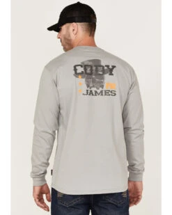 Cody James Men's FR Desperado Skull Graphic Long Sleeve Work T-Shirt 7 Cody James Men's FR Desperado Skull Graphic Long Sleeve Work T-Shirt -Cody James Fashion Hub 2000357979 020 P4