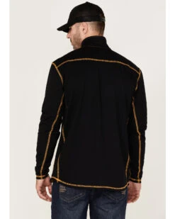 Cody James Men's FR Knit 1/4 Zip-Front Work Pullover  -Cody James Fashion Hub 2000357988 001 P4