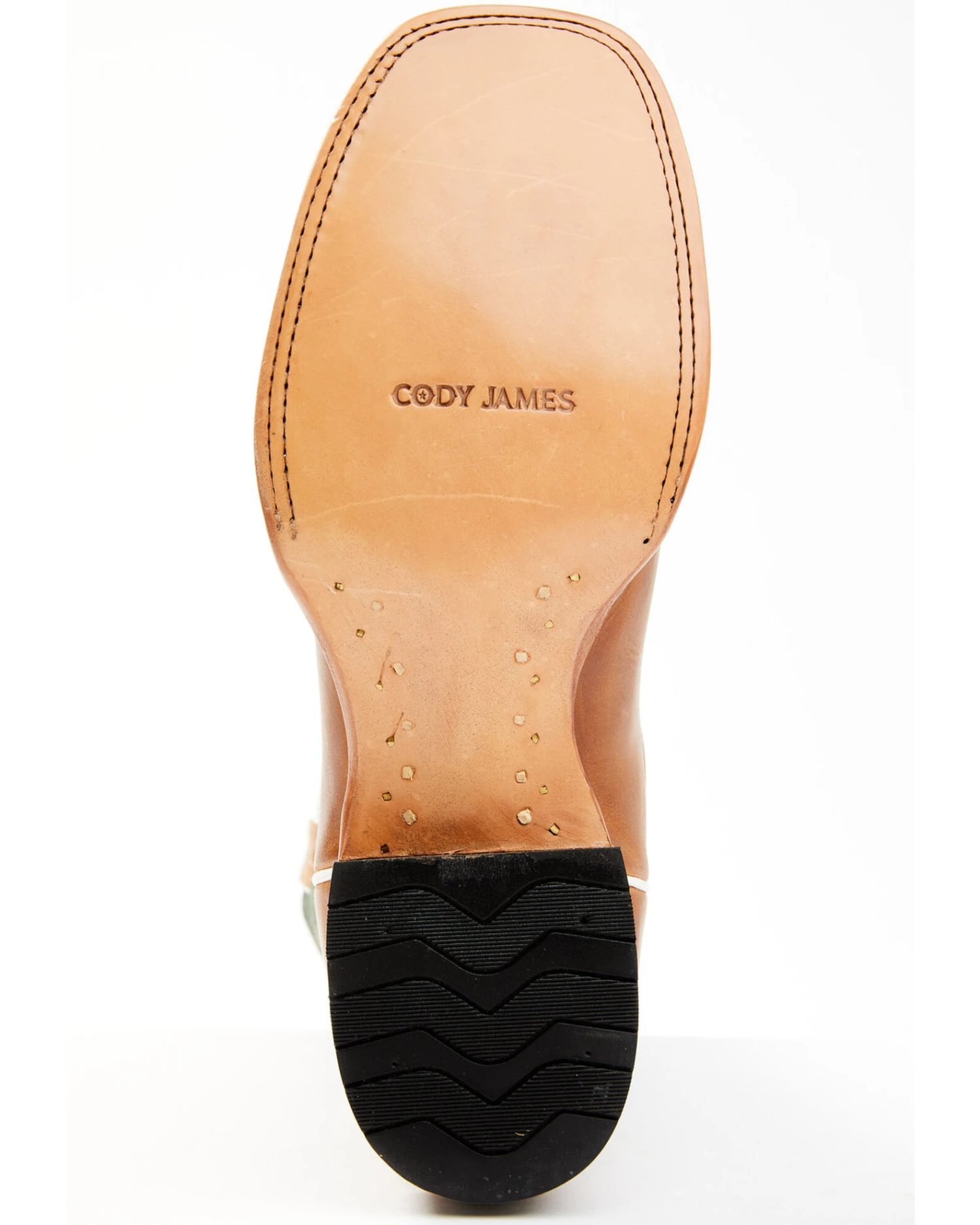 Cody James Men's Peridot Green Leather Western Boots - Broad Square Toe 7 Cody James Men's Peridot Green Leather Western Boots - Broad Square Toe - Image 7