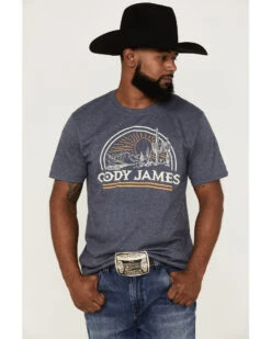 Cody James Men's Desert Scene Graphic T-Shirt 
