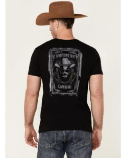 Cody James Men's Card Skull Graphic Short Sleeve T-Shirt  -Cody James Fashion Hub 2000359263 001 P4