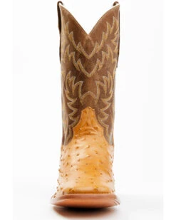 Cody James Men's Full-Quill Ostrich Exotic Western Boots - Broad Square Toe  -Cody James Fashion Hub 2000359773 200 P4