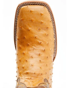 Cody James Men's Full-Quill Ostrich Exotic Western Boots - Broad Square Toe  -Cody James Fashion Hub 2000359773 200 P6