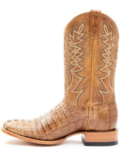 Cody James Men's Exotic Caiman Tail Western Boots - Broad Square Toe  -Cody James Fashion Hub 2000360834 200 P3