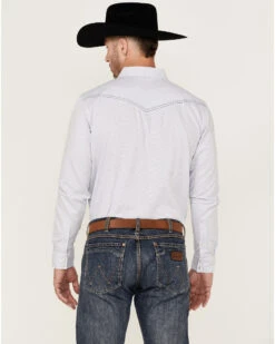 Cody James Men's Sand Creek Tonal Solid Long Sleeve Snap Western Shirt  -Cody James Fashion Hub 2000364925 100 P4