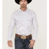 Cody James Men's Sand Creek Tonal Solid Long Sleeve Snap Western Shirt - Big & Tall 
