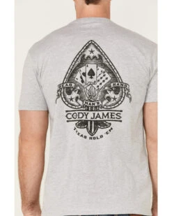 Cody James Men's Dead Mans Ace Graphic Short Sleeve T-Shirt  -Cody James Fashion Hub 2000365253 020 P3