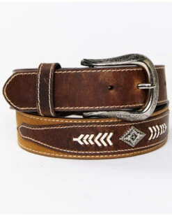 Cody James Men's Diamond Stitch Belt 
