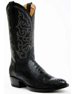 Cody James Men's Exotic Ostrich Leg Western Boots - Medium Toe