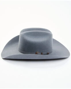Cody James Men's 5X Self Band Cattleman Fur Blend Western Hat - Granite -Cody James Fashion Hub 2000372628 026 P3