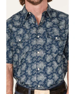 Cody James Men's Showcase Paisley Print Pearl Snap Western Shirt 6 Cody James Men's Showcase Paisley Print Pearl Snap Western Shirt -Cody James Fashion Hub 2000373898 410 P3