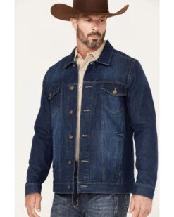 Cody James Men's Coasting Medium Wash Unlined Denim Jacket  -Cody James Fashion Hub 2000373948 414 P3