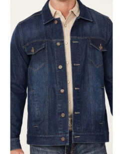 Cody James Men's Coasting Medium Wash Unlined Denim Jacket  -Cody James Fashion Hub 2000373948 414 P4