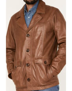 Cody James Men's Dale Leather Field Jacket -Cody James Fashion Hub 2000373969 200 P3