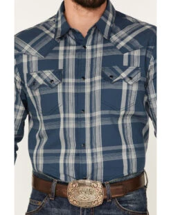 Cody James Men's Expression Large Plaid Snap Western Shirt  -Cody James Fashion Hub 2000374104 410 P3