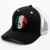 Cody James Men's Embroidered Mexican Flag Eagle Mesh Back Ball Cap