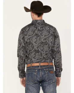 Cody James Men's Cassidy Paisley Button Down Long Sleeve Western Shirt -Cody James Fashion Hub 2000381311 001 P4